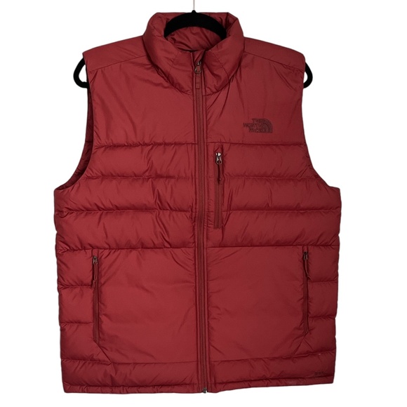 NWOT The North Face Men’s Rust Aconcagua 2 Down Vest